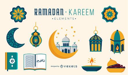 Ramadan Kareem Elements Collection Ramadan Kareem Elements Collection