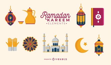 Ramadan Vector Set