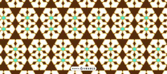 Seamless Ramadan Floral Pattern