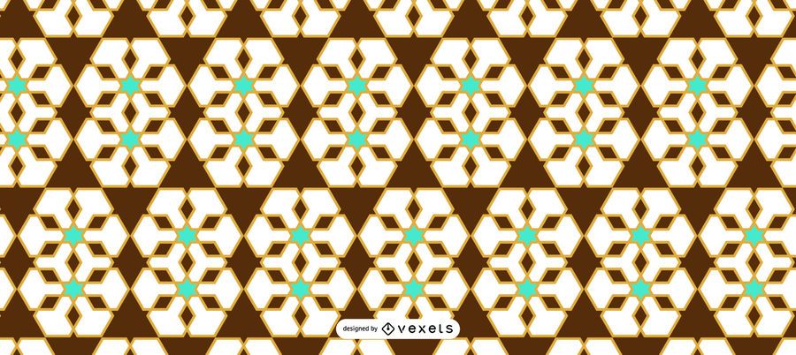 Seamless Ramadan Floral Pattern Seamless Ramadan Floral Pattern