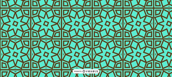 Diseño floral sin fisuras del patrón de Ramadán