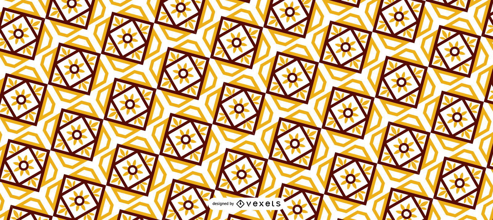 Diseño de patrón geométrico de Ramadán
