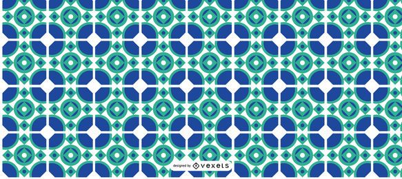 Padrão de Ramadan Kareem azul Padrão de Ramadan Kareem azul