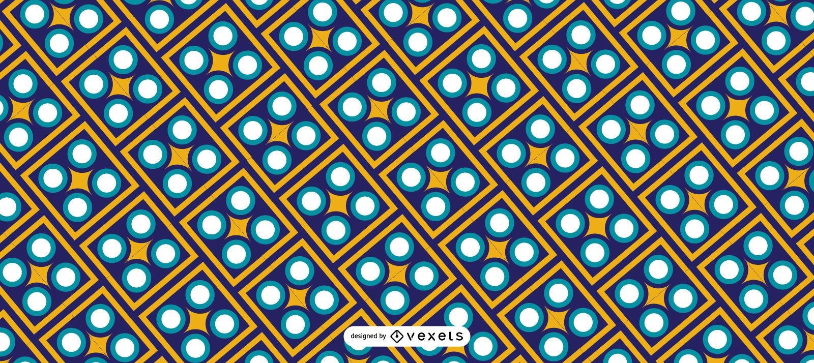 Geometrisches Ramadan Kareem Muster