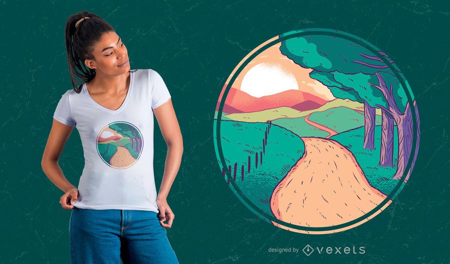 Road Home T-shirt Design Road Home T-shirt Design