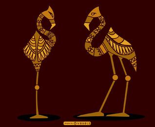 Egyptian Flamingos 