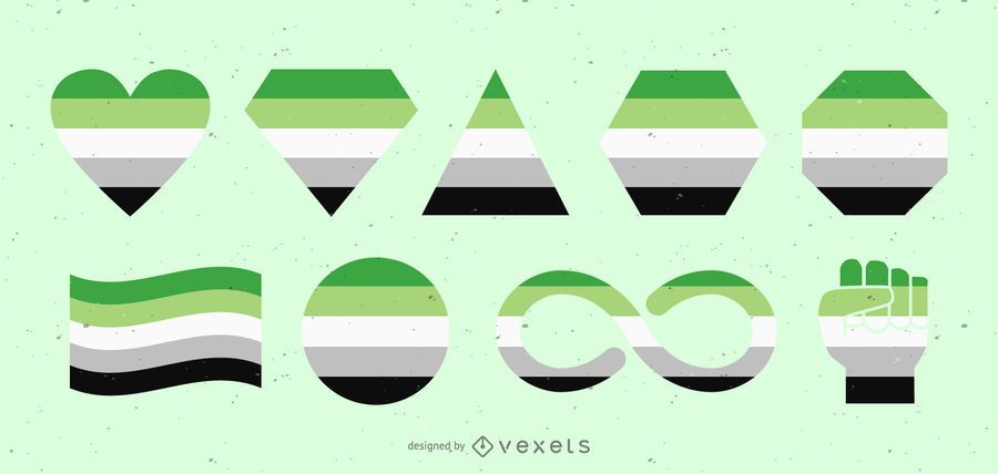 Ilustración de colección de formas Ilustración de colección de formas