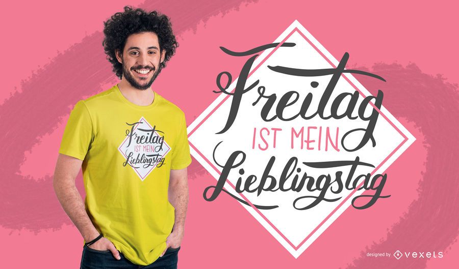 German Friday T-shirt Design German Friday T-shirt Design