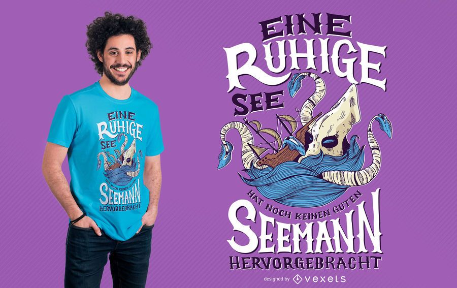 Kraken Sea Tshirt Design Kraken Sea Tshirt Design