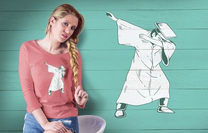 Diseño de camiseta de Dabbing de estudiante Diseño de camiseta de Dabbing de estudiante