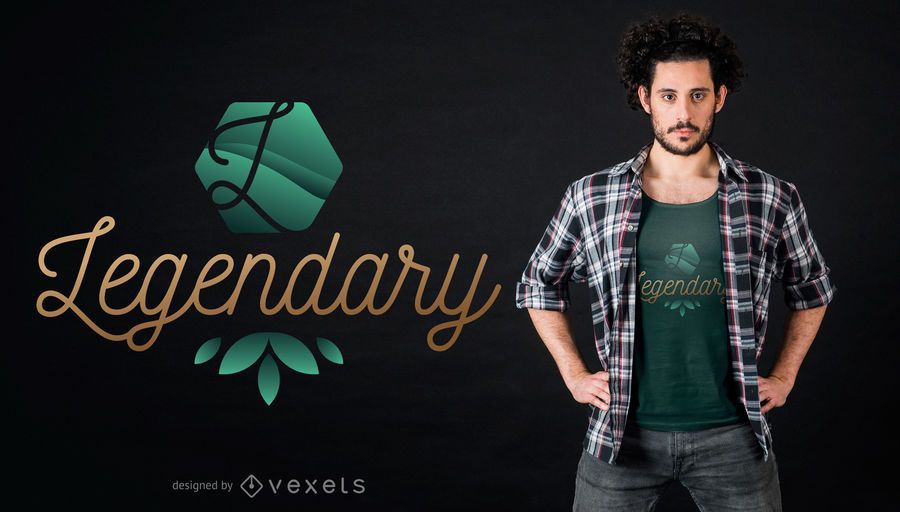 Legendary T-shirt Design Legendary T-shirt Design