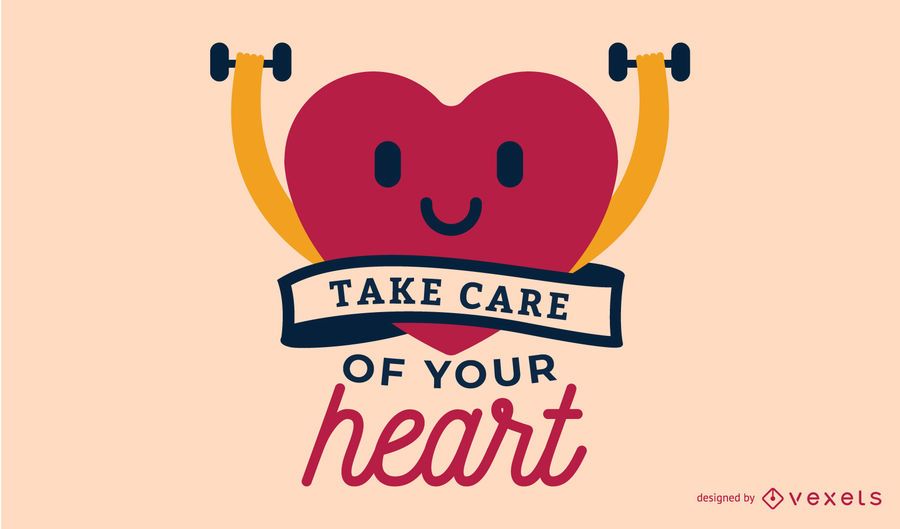 Take Care of your Heart Illustration Take Care of your Heart Illustration