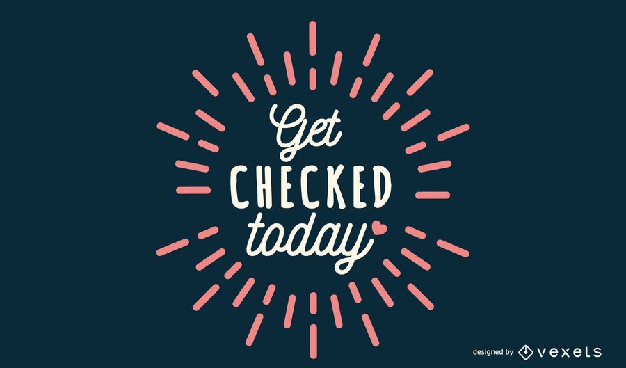 Get Checked Lettering Design Get Checked Lettering Design