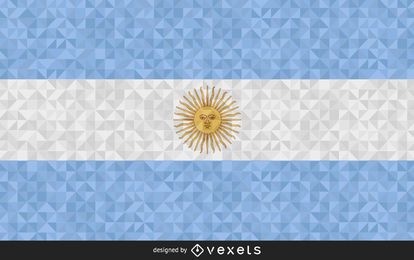 Design de bandeira Argentina Design de bandeira Argentina