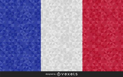 Flag of France Abstract Design Flag of France Abstract Design