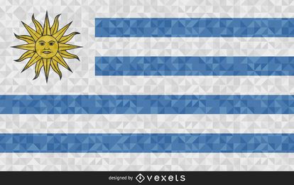 Flag of Uruguay Abstract Design Flag of Uruguay Abstract Design