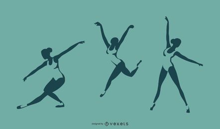 Ballet Silhouette Design