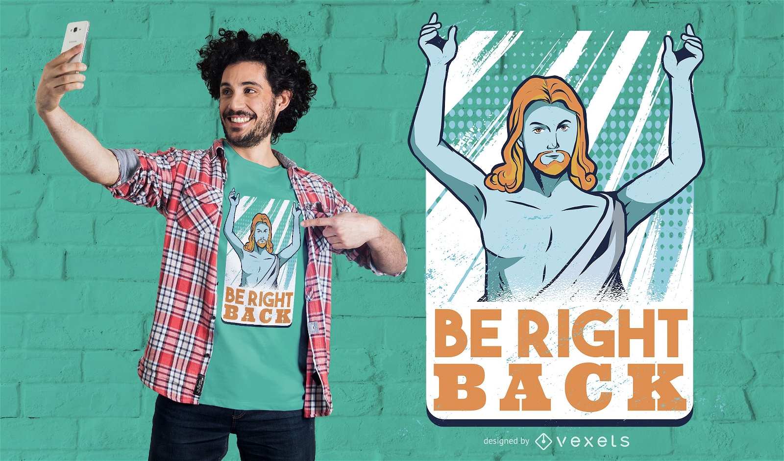 Be right back t-shirt design