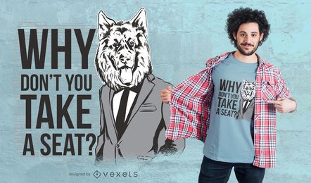 Take a Seat T-shirt Design Take a Seat T-shirt Design