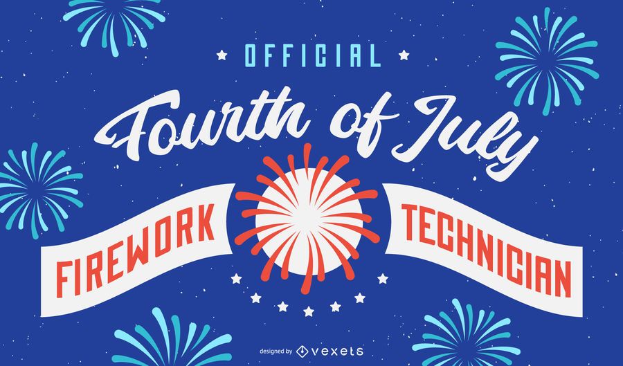 Firework technician background design Firework technician background design