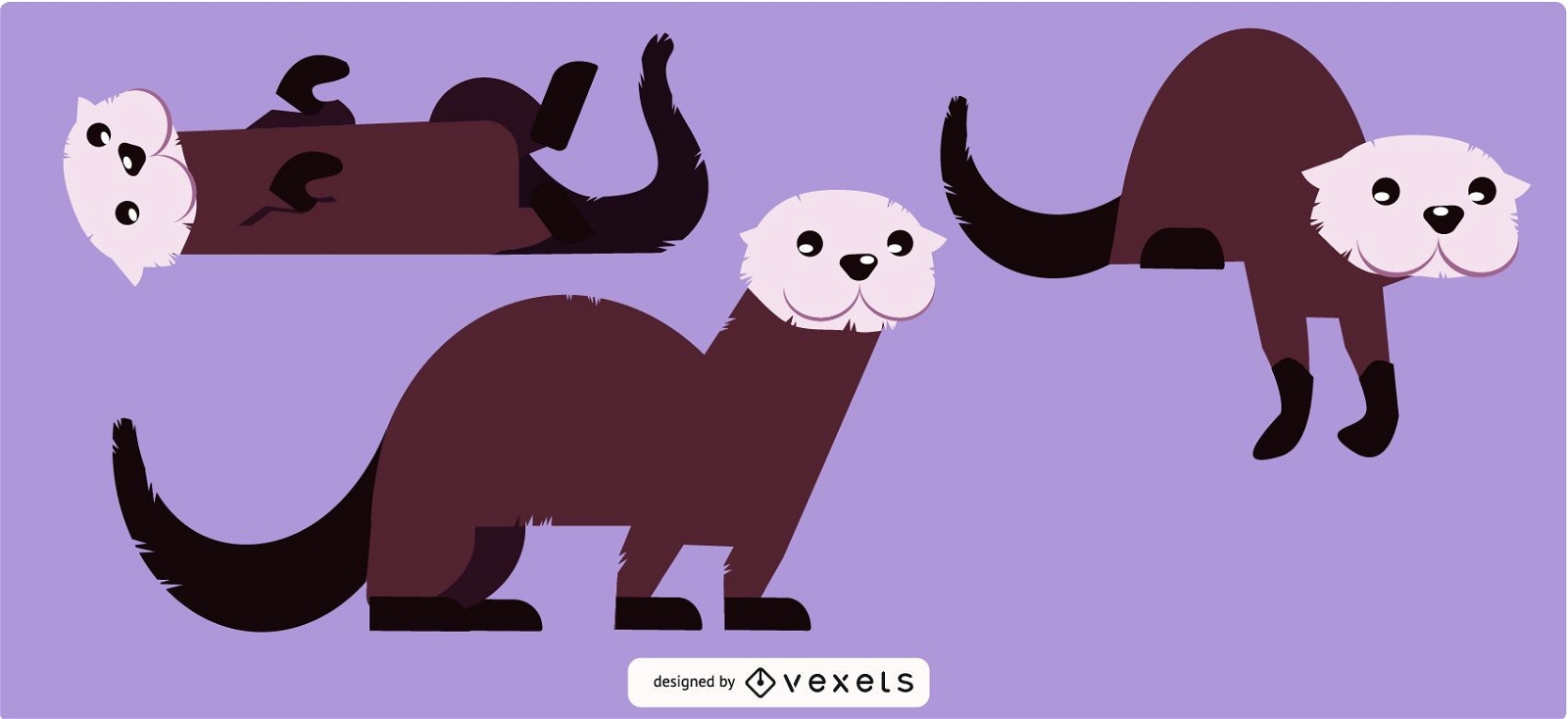 Otter Illustrations 