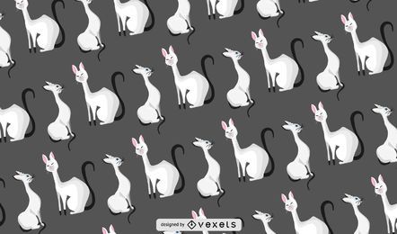 Classy cats pattern Classy cats pattern