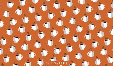 Coffee Mug Pattern Design 