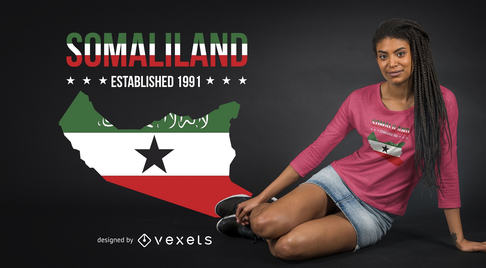 Design de camisetas da Somalil?ndia