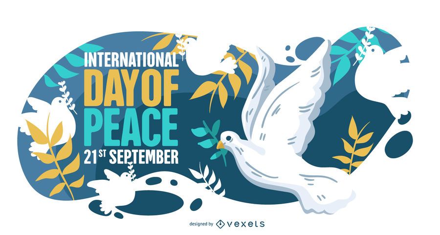 Ilustração do Dia Internacional da Paz Ilustração do Dia Internacional da Paz