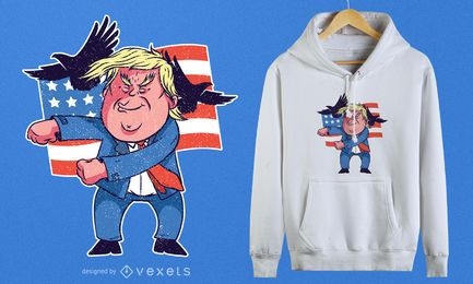 Dancing Trump T-Shirt Design