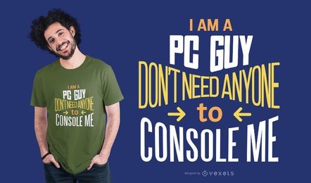 PC Guy T-Shirt Design