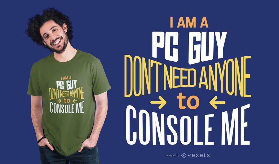 PC Guy T-Shirt Design PC Guy T-Shirt Design