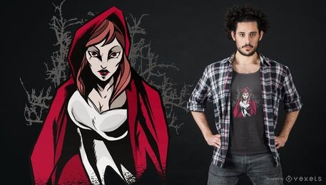 Red Riding Hood T-shirt Design
