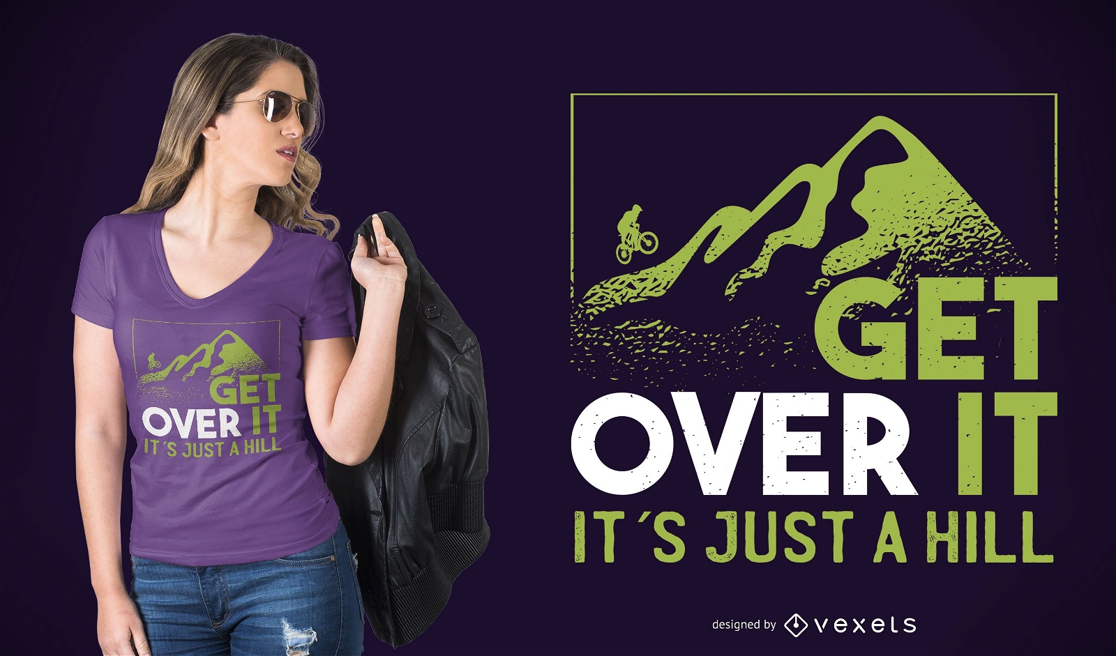 Get Over It T-shirt Design