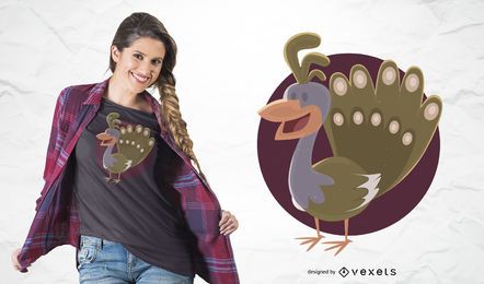 Peacock T-shirt Design Peacock T-shirt Design
