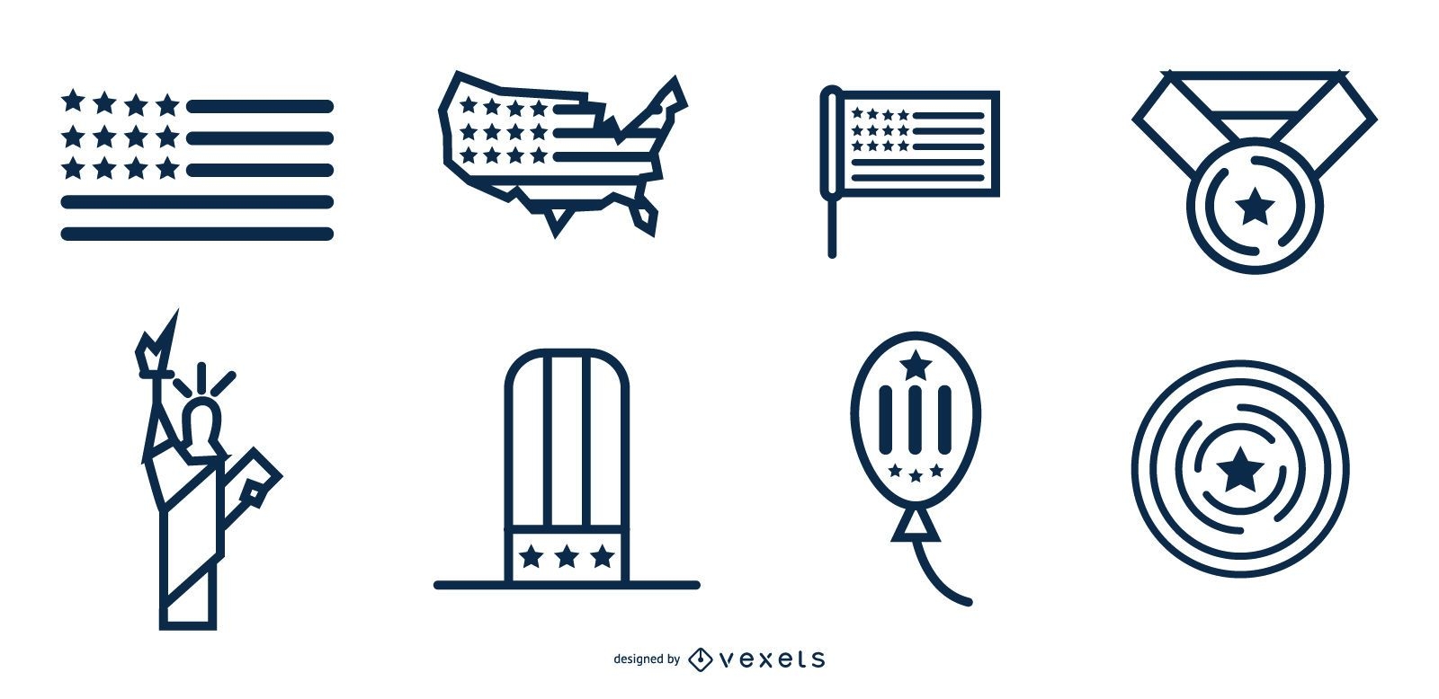 independence day icondesigns