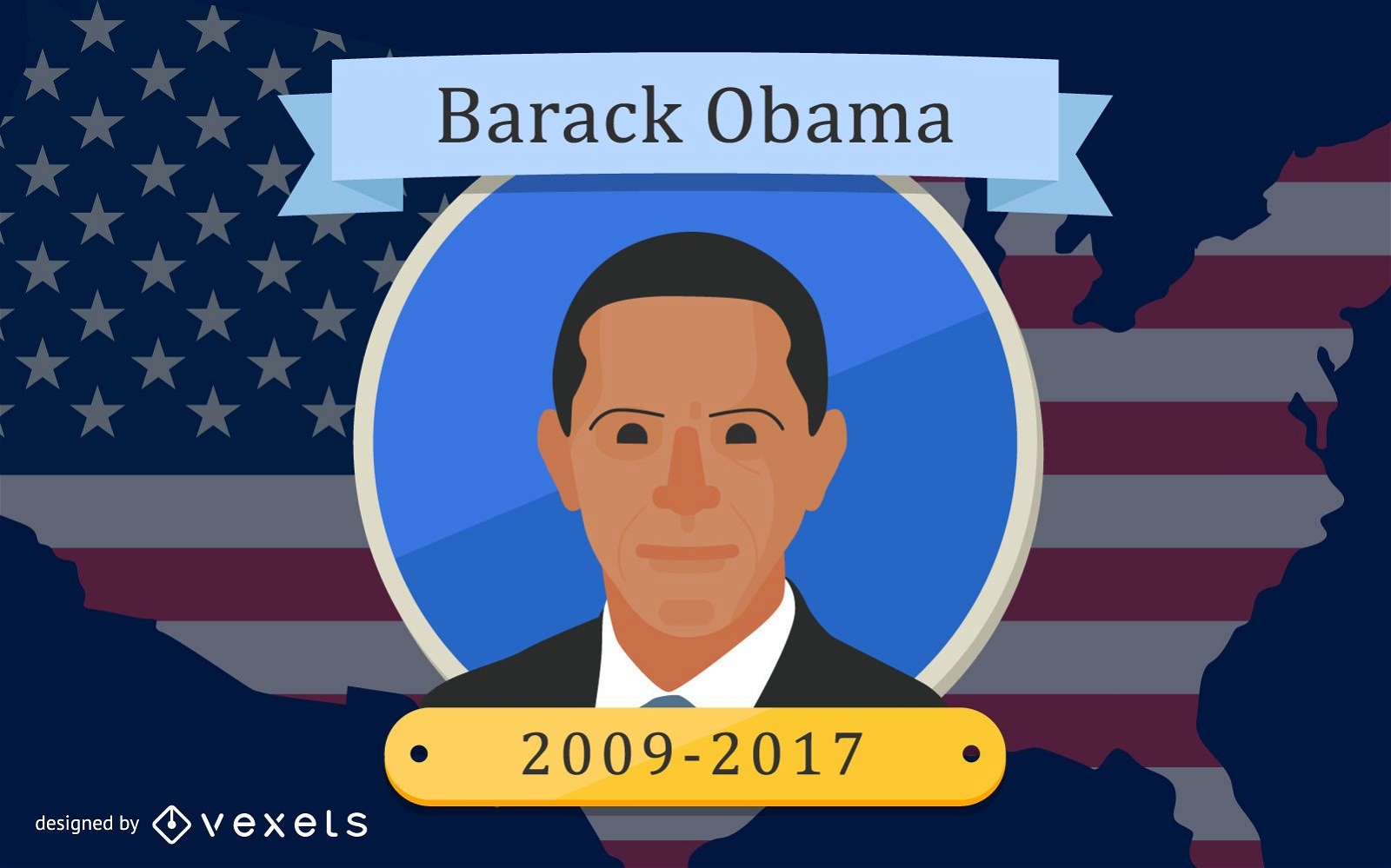 Präsident Barack Obama Design