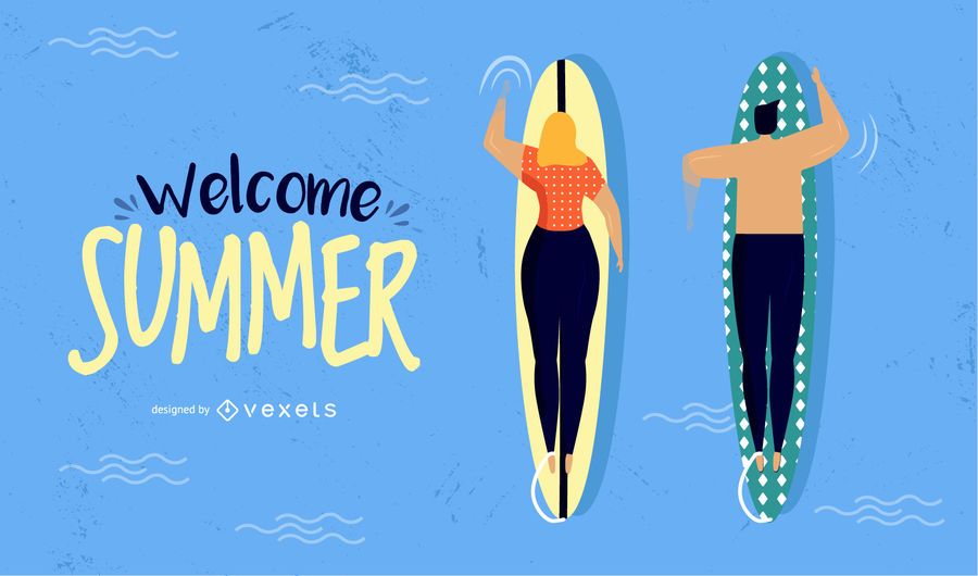 Fondo de pantalla de pareja surfista Fondo de pantalla de pareja surfista