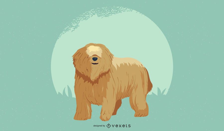 Sheepdog ilustração Design Sheepdog ilustração Design