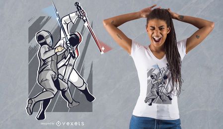 Fencing T-shirt Design Fencing T-shirt Design
