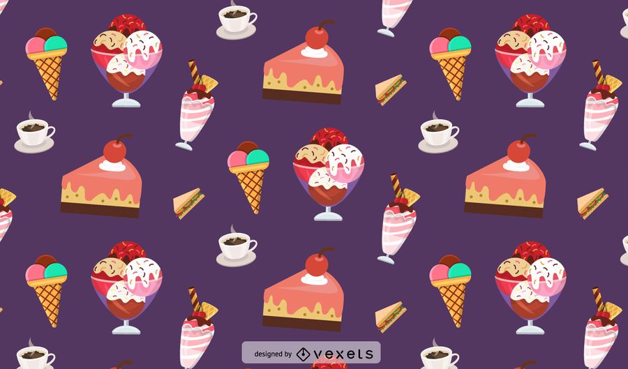 Tea Time Pattern Tea Time Pattern