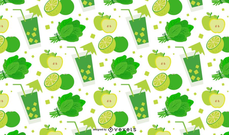 Design de padrão de desintoxicação verde Design de padrão de desintoxicação verde