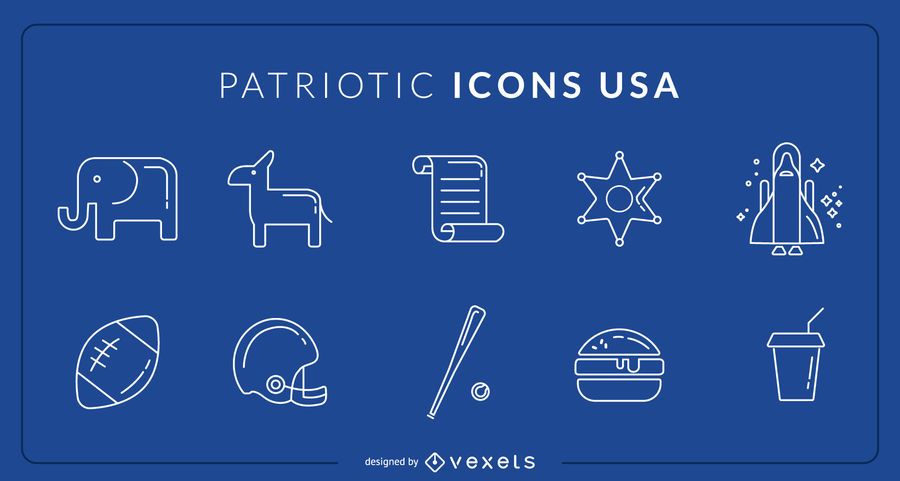 Patriotic Icons USA Patriotic Icons USA