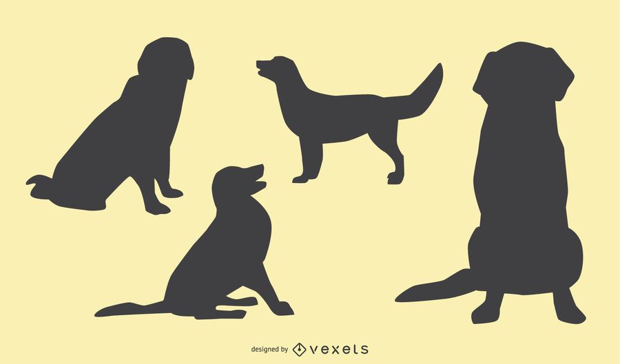 Download Dog Silhouette Design - Vector Download