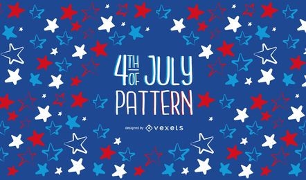 Diseño de patrones del 4 de julio