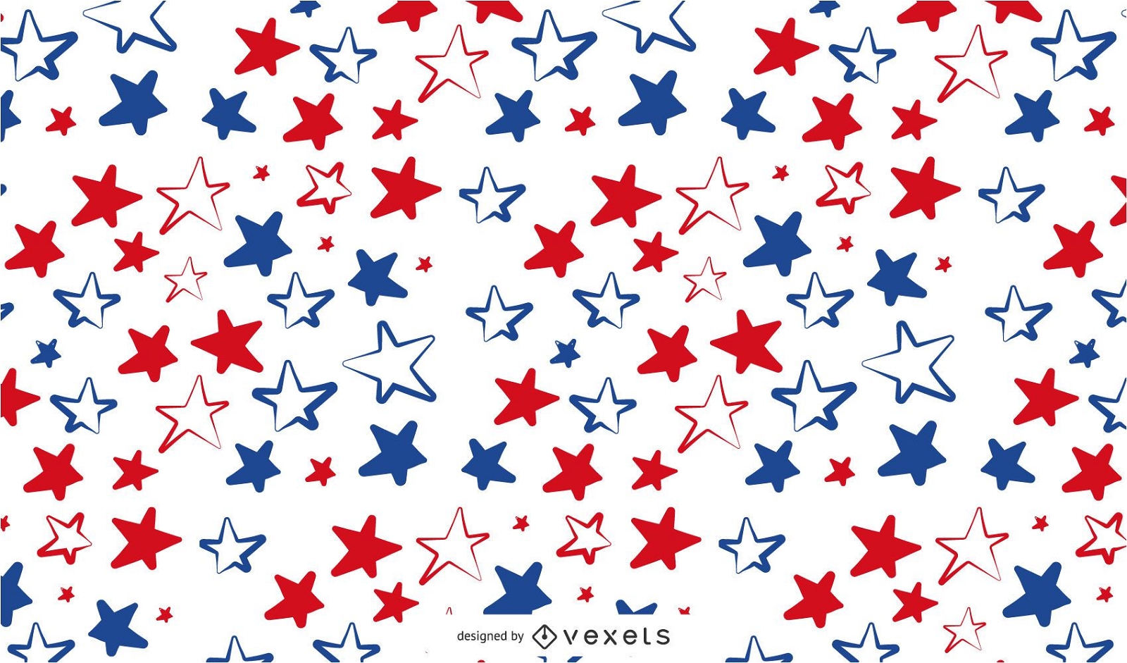 Usa's Stars Pattern