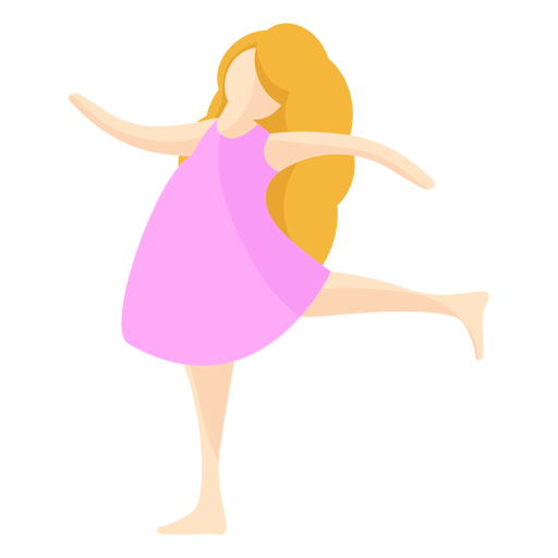 Diseño PNG Y SVG De Silueta De Falda De Bailarina De Ballet De Postura De  Bailarina Para Camisetas