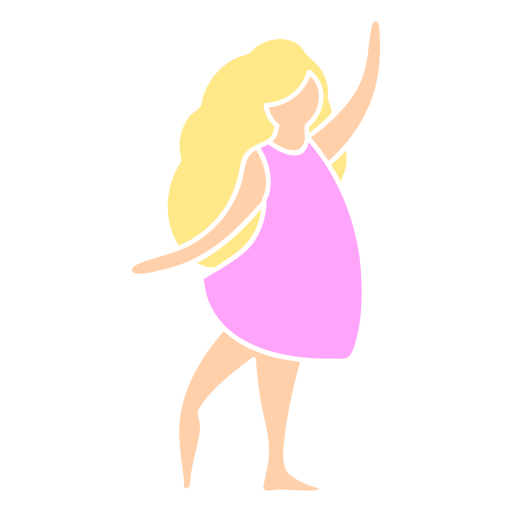 Ícone de pose de dança de balé Desenho PNG