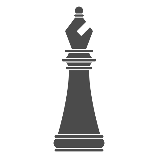 Bishop chess piece PNG Design