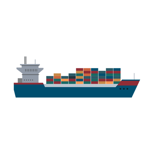 Containerschiff Symbol Transparenter Png Und Svg Vektor